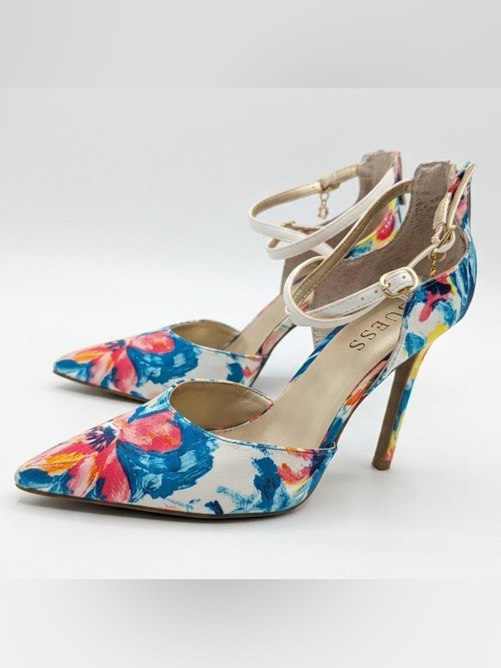 Ankle Strap Stiletto Pumps